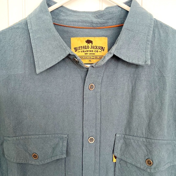 BUFFALO JACKSON GUNNER TWILL SHIRT BRAND NEW Men’s Sz XL - Picture 2 of 5